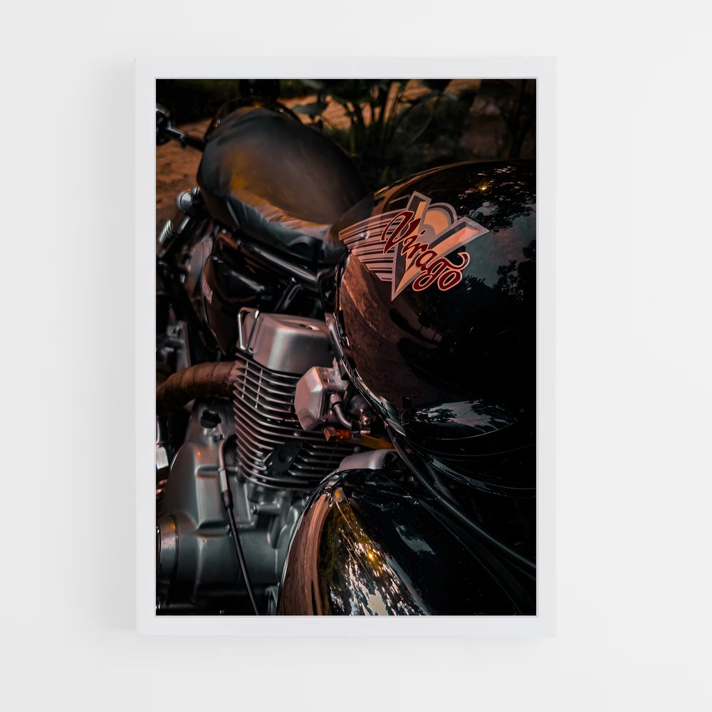 Poster Intrépide Virago – affiche Yamaha (vue 3)